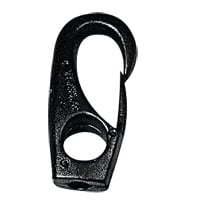 Lalizas Snap Hook w/ Eye Ì÷10x49mm, f/ Ì÷6mm Cord, Polyam. Black