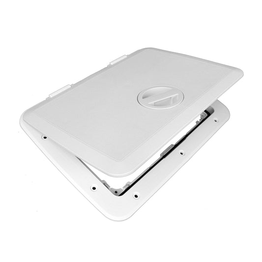 Tempress Access Cam Boat Hatch 11&quot; x 15&quot; White