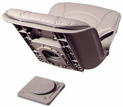 Tempress All Weather Low Back Boat Seat Gray And Cushion Combo 45153 - Steveston Marine and Hardware