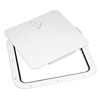 Lalizas Inspection Hatch w/ Removable Cover, White, 380x380mm