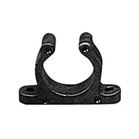 Lalizas Plastic Support Clip, Screwed, Ì÷1 3/8'' (Ì÷35 mm), Black