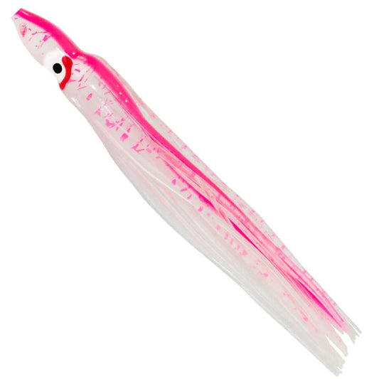 Gibbs Delta 4.5" Squid Rigged UV/Pink Splatter Back