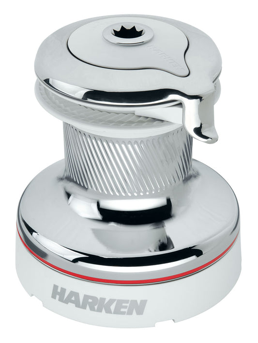 Harken Radial 2 Speed Chrome Self-Tailing Winch White RAL9003