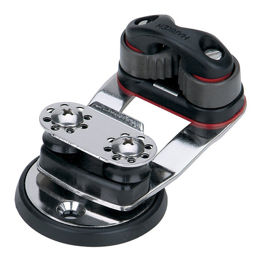 Harken Micro Swivel Cam Base w-16mm Sheaves