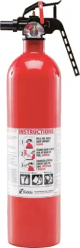 kidde - elite - 110 - fire - ext - gauge - ca - Steveston Marine and Hardware