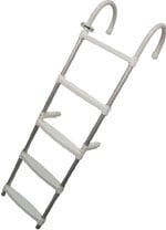 Lalizas Ladder, 5 steps, Aluminium, L1360xW350mm