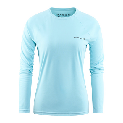 Grundens Women's Tuna Tailscape LS Tech Tee (50180)