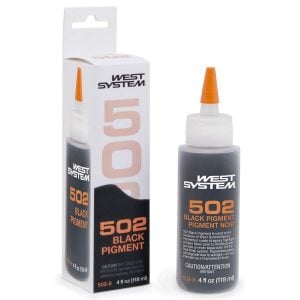 West Pigment Black 1/4 Pt - Steveston Marine and Hardware