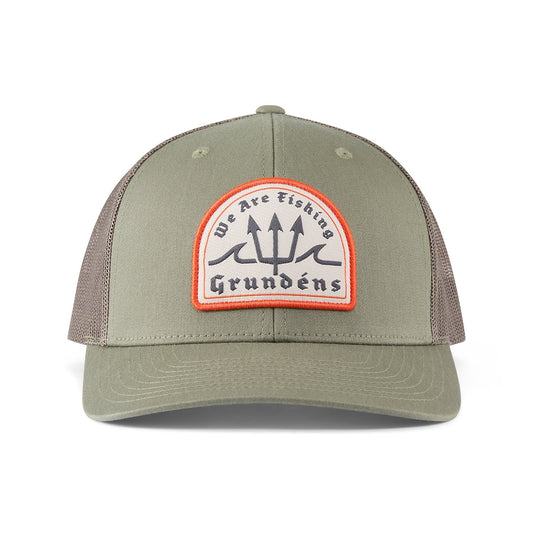 Grundens Poseidon Trucker Hat - - Loden