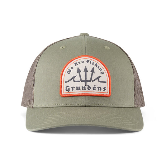 Grundens Poseidon Trucker Hat - Loden - One Size