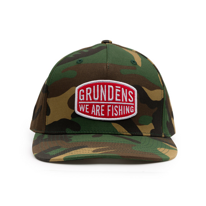 Grundens We Are Fishing Camo Trucker (50285)