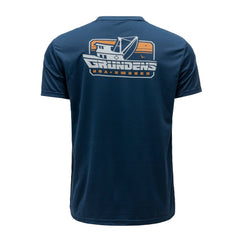 Grundens Commercial Boat SS Tech Tee - Blue Abyss - Steveston Marine and Hardware