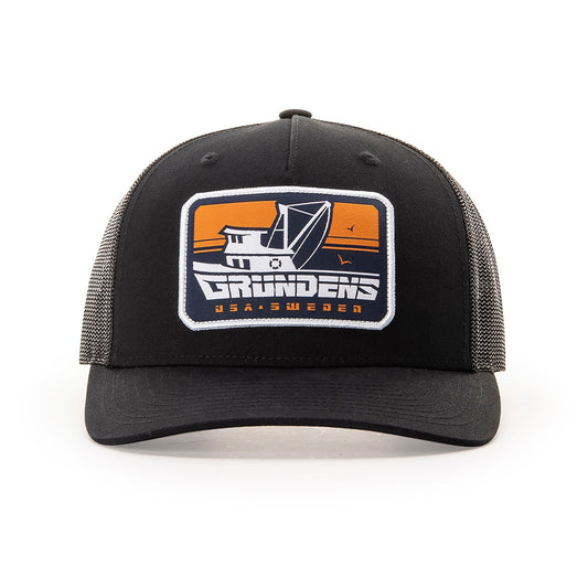 Grundens Commercial Boat Trucker - Black - One Size