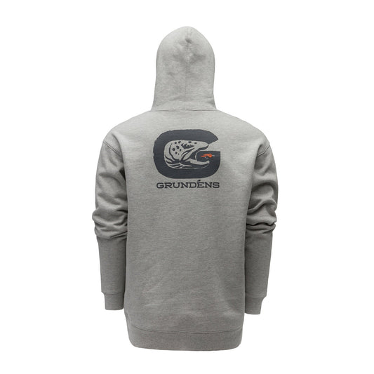 Grundens G Trout Hoodie - Athletic Heather - Size L