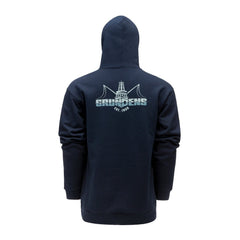 Grundens Logo Boat Hoodie - Dark Navy - Steveston Marine and Hardware