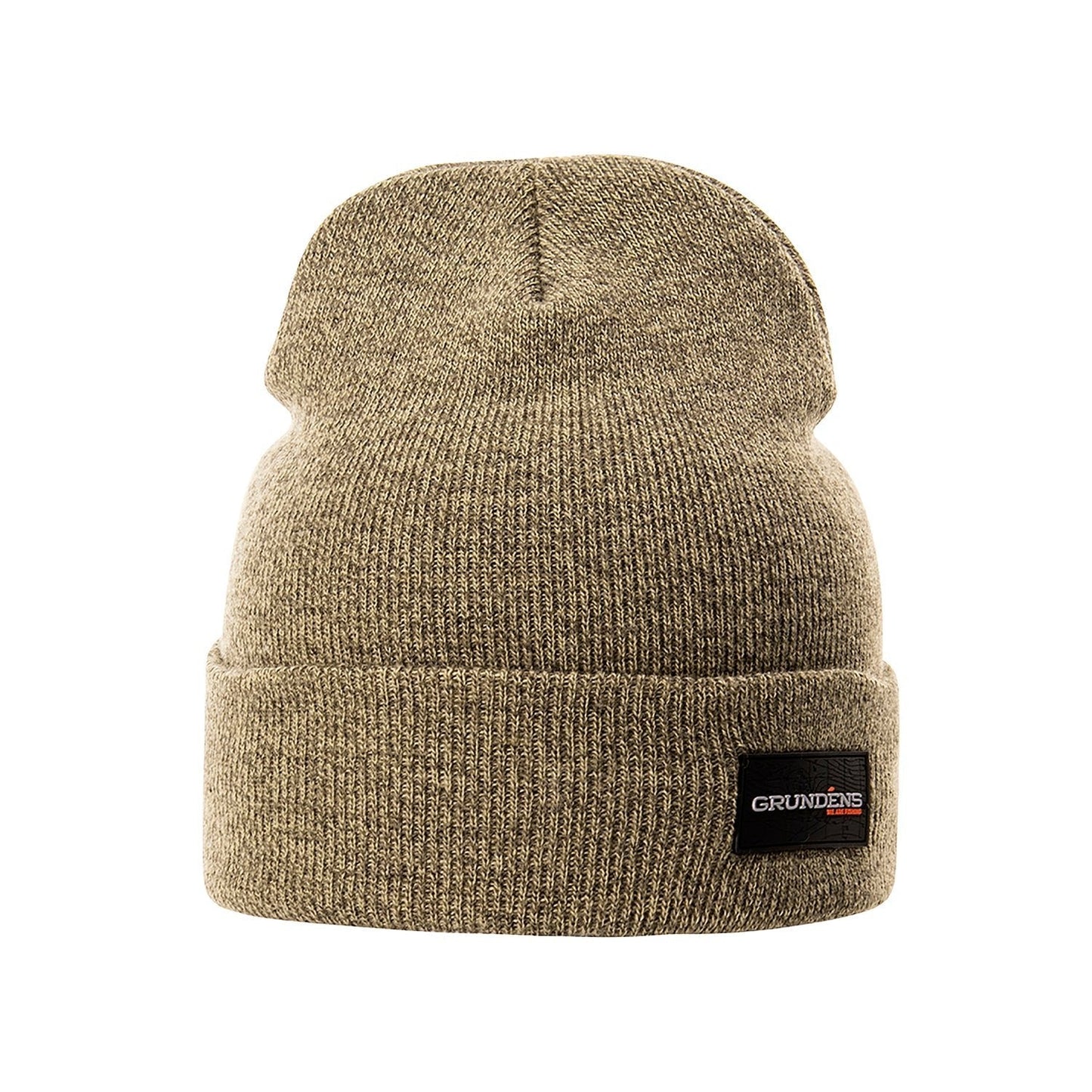 Grundens Watchhouse Beanie Logo - Heather Loden
