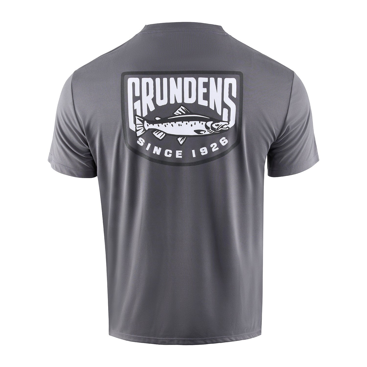 Grundens King Salmon SS Tech Tee - Anchor - Steveston Marine and Hardware