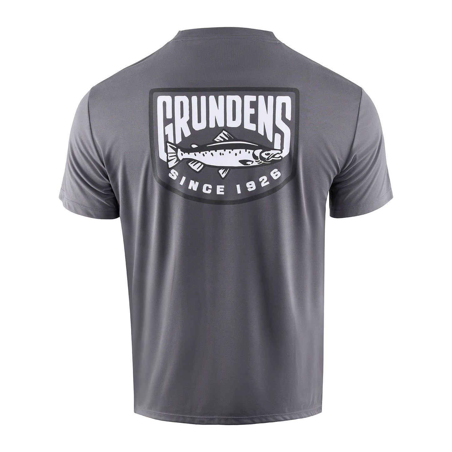Grundens King Salmon SS Tech Tee - Anchor - Steveston Marine and Hardware