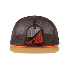 Grundens Tailing Red Mesh Trucker (50482)