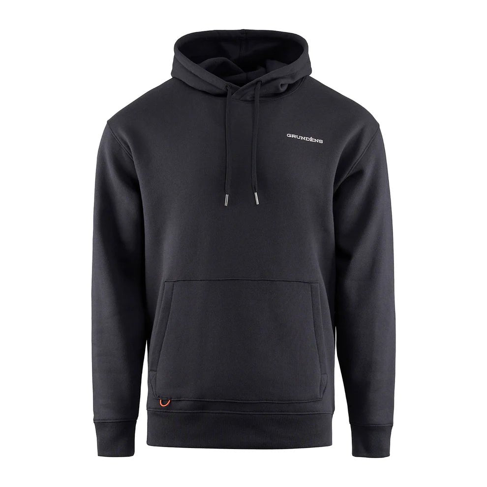 Grundens Displacement DWR Hoodie - Zero Shucks Black - Steveston Marine and Hardware