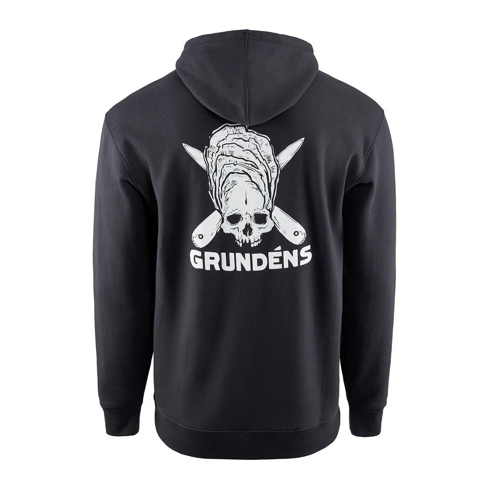 Grundens Displacement DWR Hoodie - Zero Shucks Black - Steveston Marine and Hardware