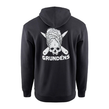 Grundens Displacement DWR Hoodie - Zero Shucks Black - Steveston Marine and Hardware