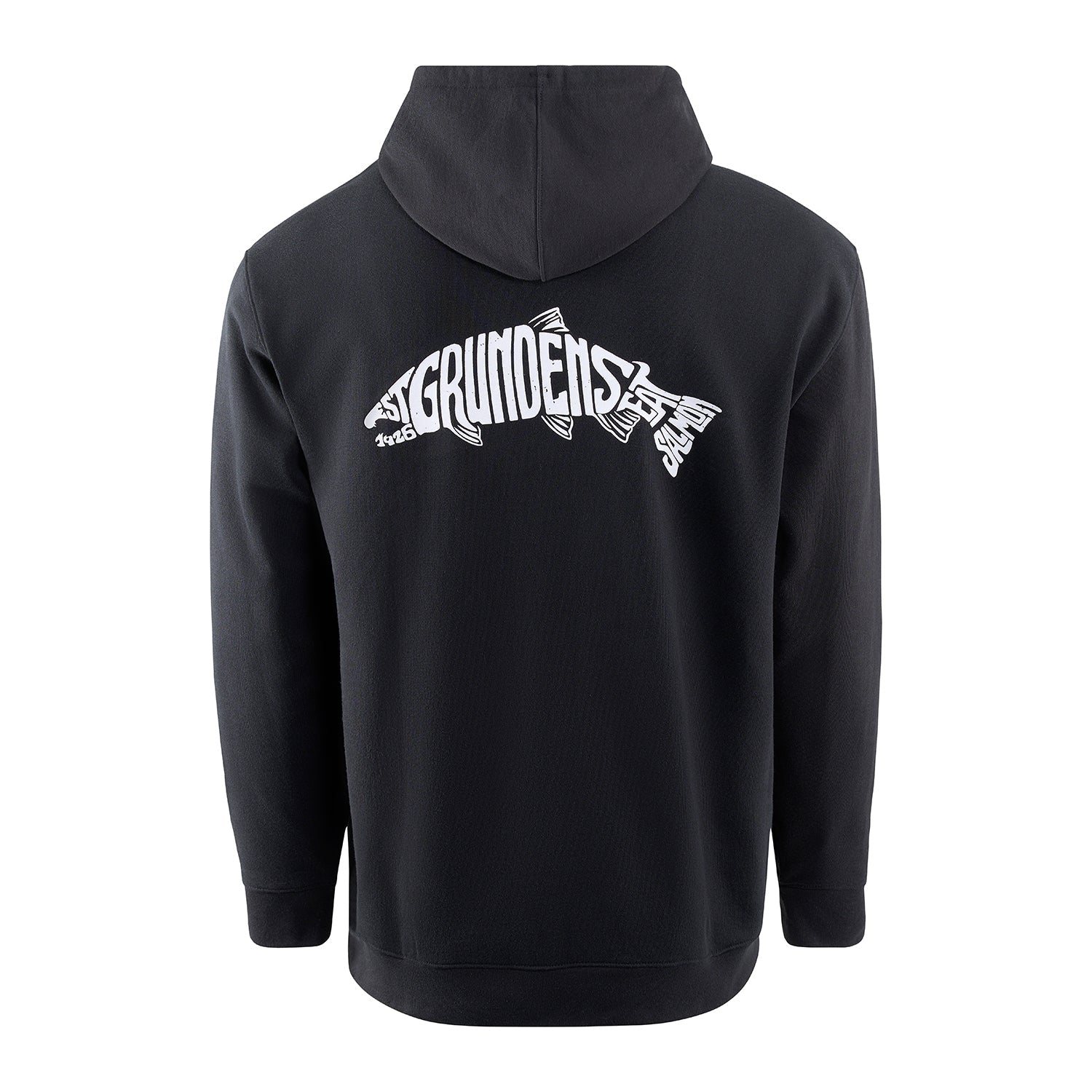 Grundens Salmon Eat Your Words DWR HD Hoodie - 50518