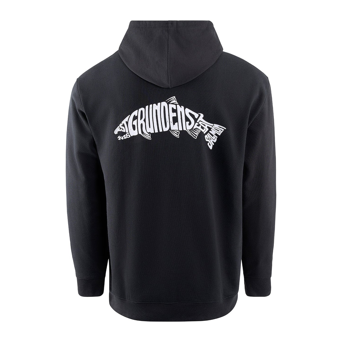 Grundens Salmon Eat Your Words DWR HD Hoodie - 50518