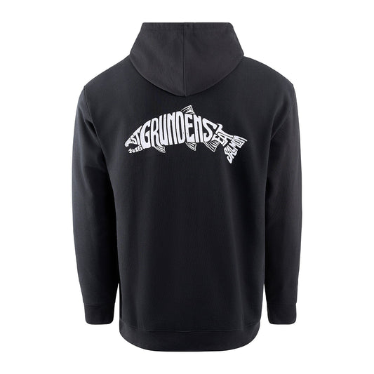 Grundens Salmon Eat Your Words DWR HD Hoodie - 50518