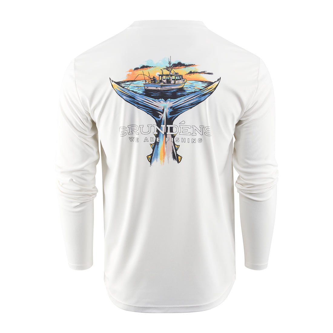 Grundens Tuna Tailscape LS Tech Tee (50537)