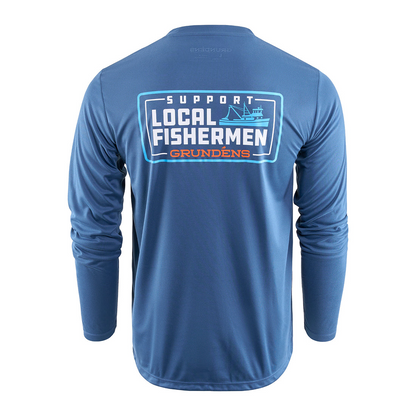 Grundens Support Local LS Tech Tee (50546)