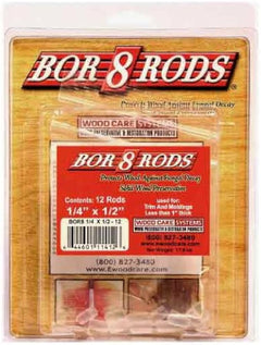 System Three BOR8 Rods 1/2 inch x 2 inch (12 Pack)