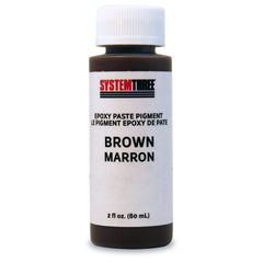 System Three Brown Pigment Paste-2Oz