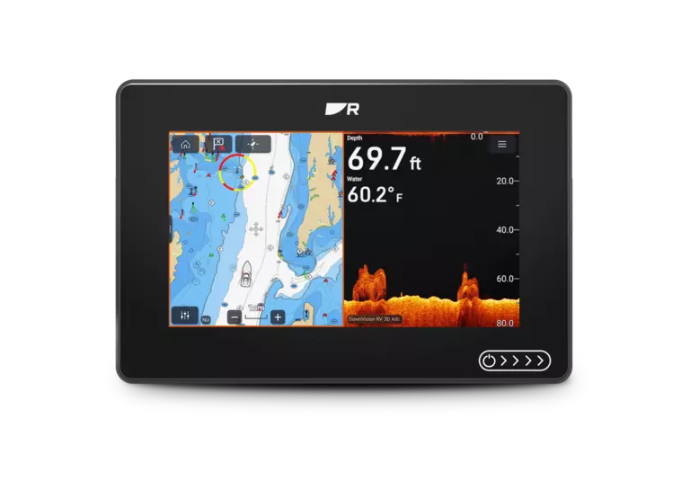 Raymarine AXIOM 2, Chartplotter with LHC North America Series