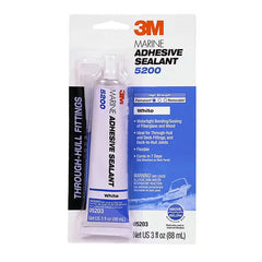 3m marine 5200 sealant white 3 oz.