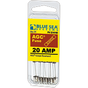 Blue Sea Systems Fuse AGC 20A Pack 25 - 5218100