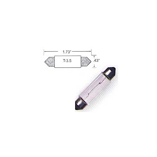 Ancor Festoon Cap Base Bulb (522112)