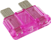 Blue Sea Systems Fuse ATO / ATC 3A Pack 25 - 5237100