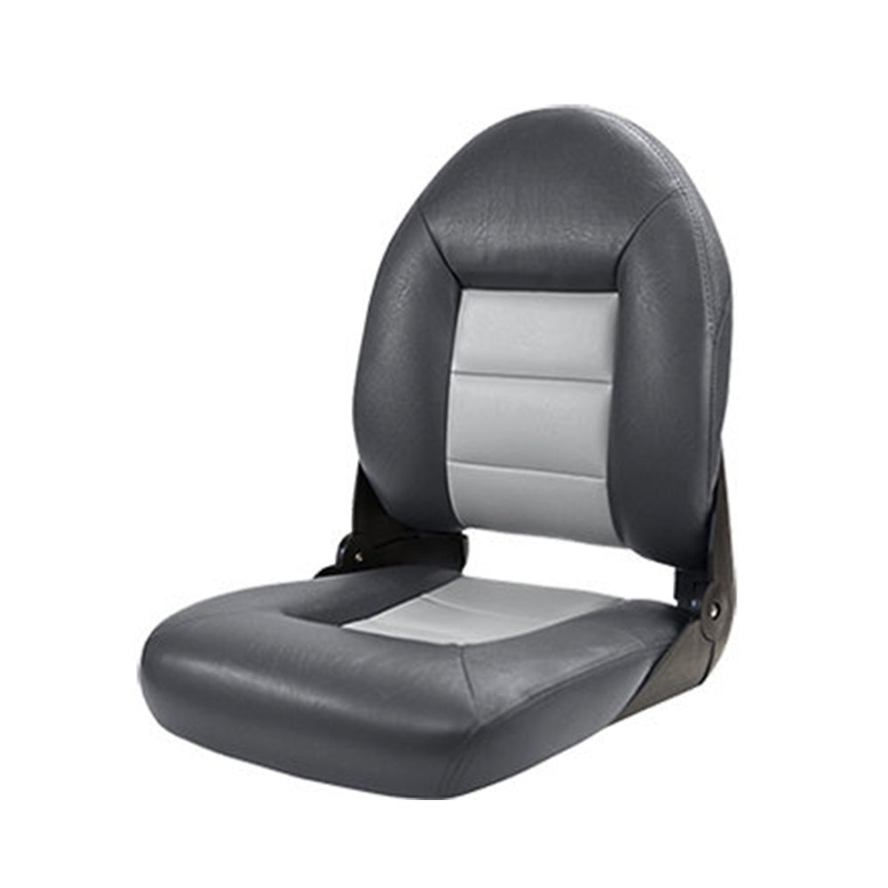 Tempress High - Back Navistyle Seat - Charcoal/Gray - 54907 - Steveston Marine and Hardware