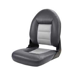 Tempress High - Back Navistyle Seat - Charcoal/Gray - 54907 - Steveston Marine and Hardware