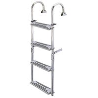 Lalizas Foldable Ladder, 2+3 steps, Inox 316, 180⁰, L1300xW325mm