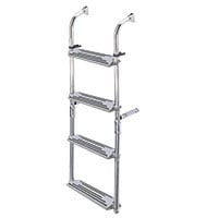 Lalizas Foldable Ladder, 1+2 steps, Inox 316, 90ï¿½Â°, L650xW325mm