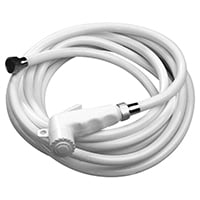 Lalizas Shower Head, w/ Hose 3m, White