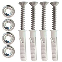 Lalizas Wall Mounting Kit, for Lifebuoy Ring Container