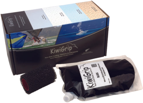 Kiwigrip Anti-Slip Deck Coat Black 1L
