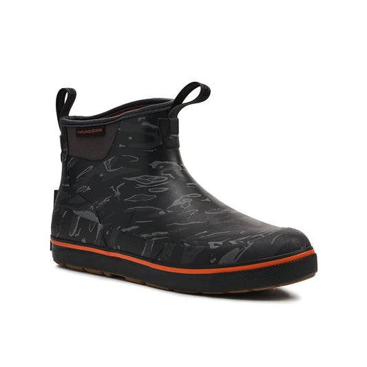 Grundens Deck - Boss Ankle Boot - Blackbeard - Steveston Marine and Hardware
