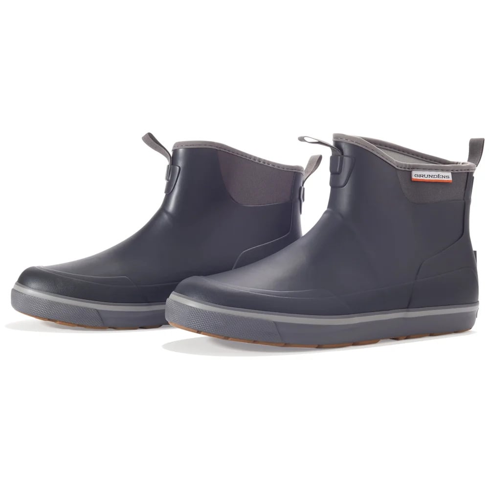 Grundens Deck - Boss Ankle Boot - Black - Steveston Marine and Hardware