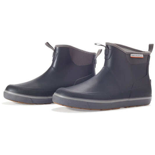 Grundens Deck - Boss Ankle Boot - Black - Steveston Marine and Hardware
