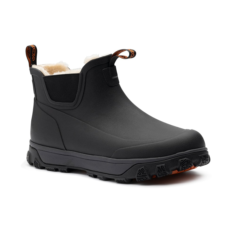 Grundens Deviation Sherpa Ankle Boot - Black - Steveston Marine and Hardware