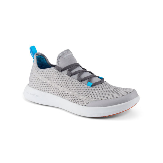 Grundens Crosscurrent Boat Shoe - Steel Grey - Size 8